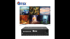 비트비스스 4K60 8 픽처 멀티뷰어 HDMI/DP 리모컨 비디오 스위치 적외선 리모컨