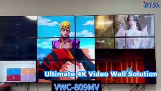 BIT VWC 809MV 4K 비디오 월 컨트롤러 전문 데모